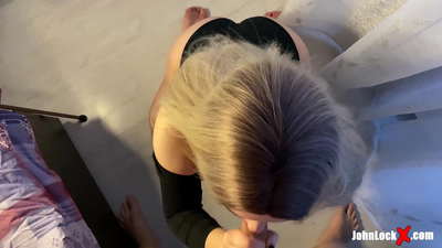 ក្បាលក្រហម បឺតជញ្ជក់ ឌឺ និង ជញ្ជក់មាត់ ឡើងលើ លានាង